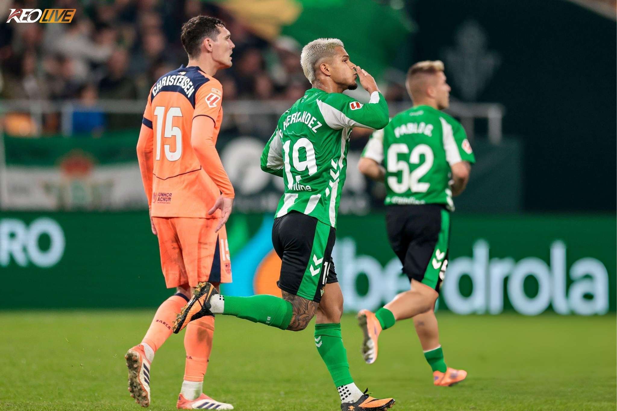 Những nỗ lực của Betis chỉ có thể giúp họ có thêm 2 bàn thắng | Keolive