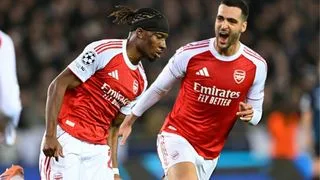 Hình ảnh cho bài Madueke rực sáng, Arsenal chắc suất vào thẳng vòng knock-out