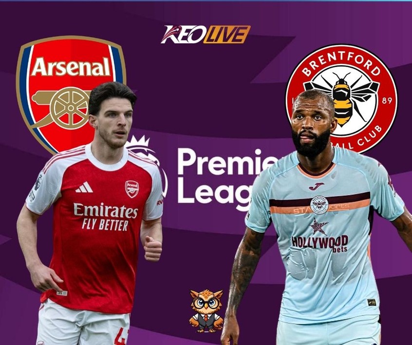 Cuộc đối đầu giữa Arsenal vs Brentford | Keolive