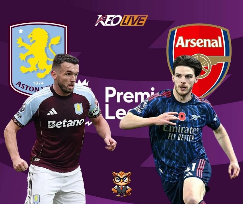 Cuộc đối đầu giữa Aston Villa vs Arsenal | Keolive