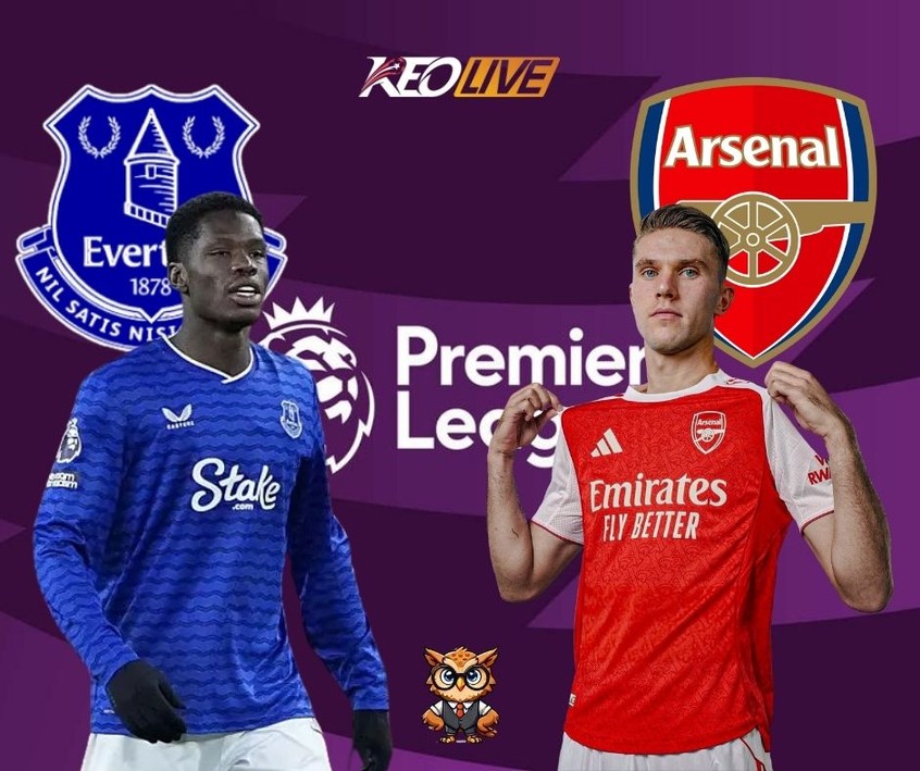 Cuộc đối đầu giữa Everton vs Arsenal | Keolive