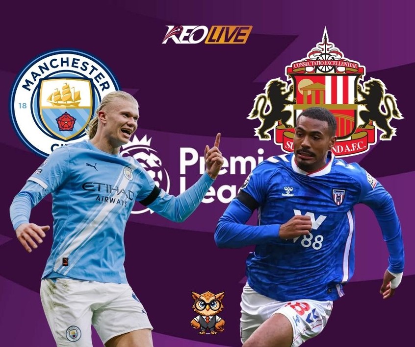 Cuộc đối đầu giữa Man City vs Sunderland | Keolive