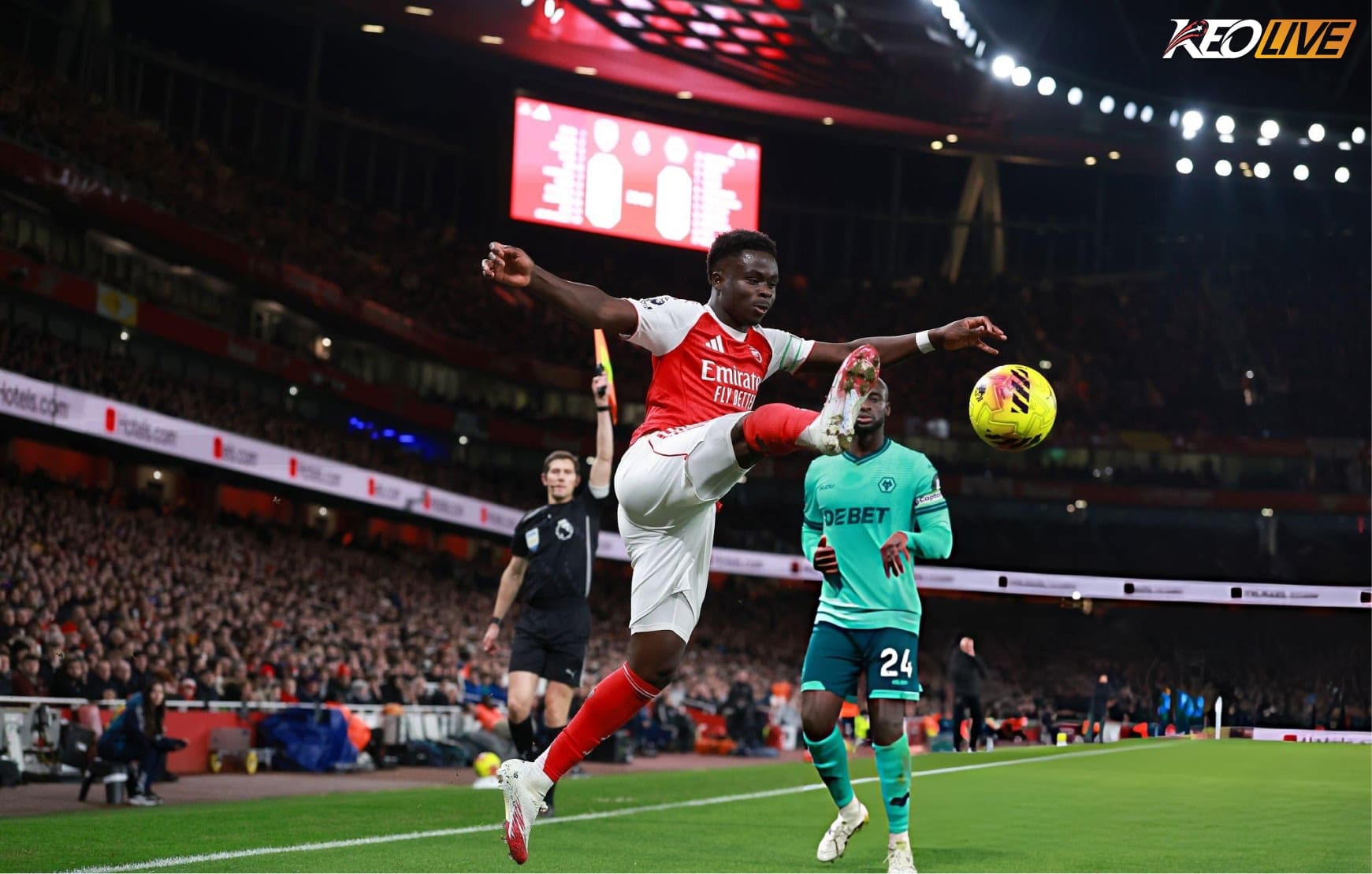 Arsenal thi đấu không tốt nhưng vẫn có 3 điểm trọn vẹn | Keolive