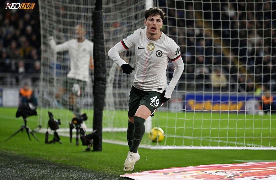 Garnacho mở tỉ số sau khi được vào sân | Keolive