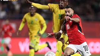 Hình ảnh cho bài Salah tỏa sáng phút bù giờ, Ai Cập mở màn AFCON chật vật