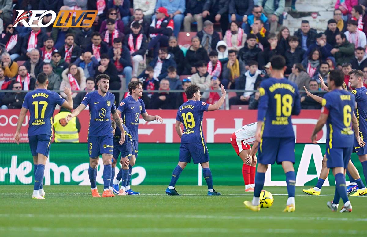 Atlético dễ dàng nâng tỉ số lên 2-0 | Keolive