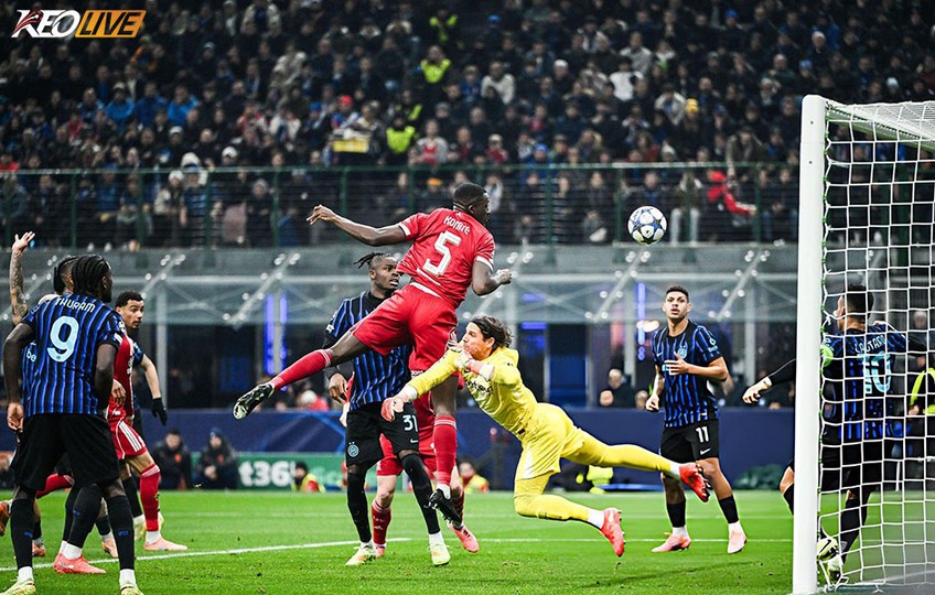 Konaté bị từ chối một bàn thắng trong hiệp 1 | Keolive