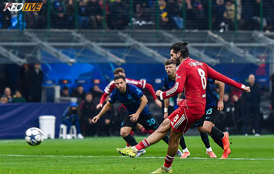 Bàn thua trên chấm 11m khiến Inter bị đẩy xuống hạng 5 | Keolive