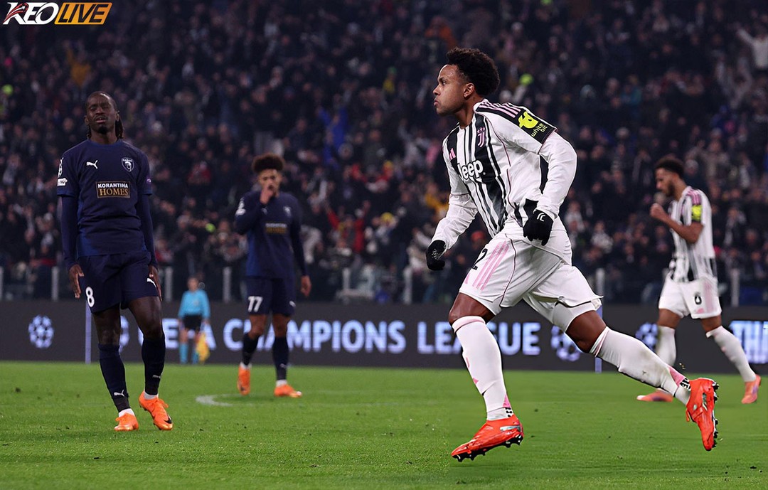 McKennie khai thông thế bế tắc cho Juve | Keolive