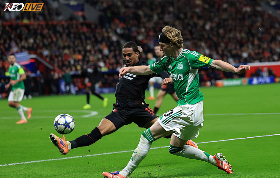 Gordon thăng hoa đúng lúc giúp đội khách vượt lên dẫn trước | Keolive