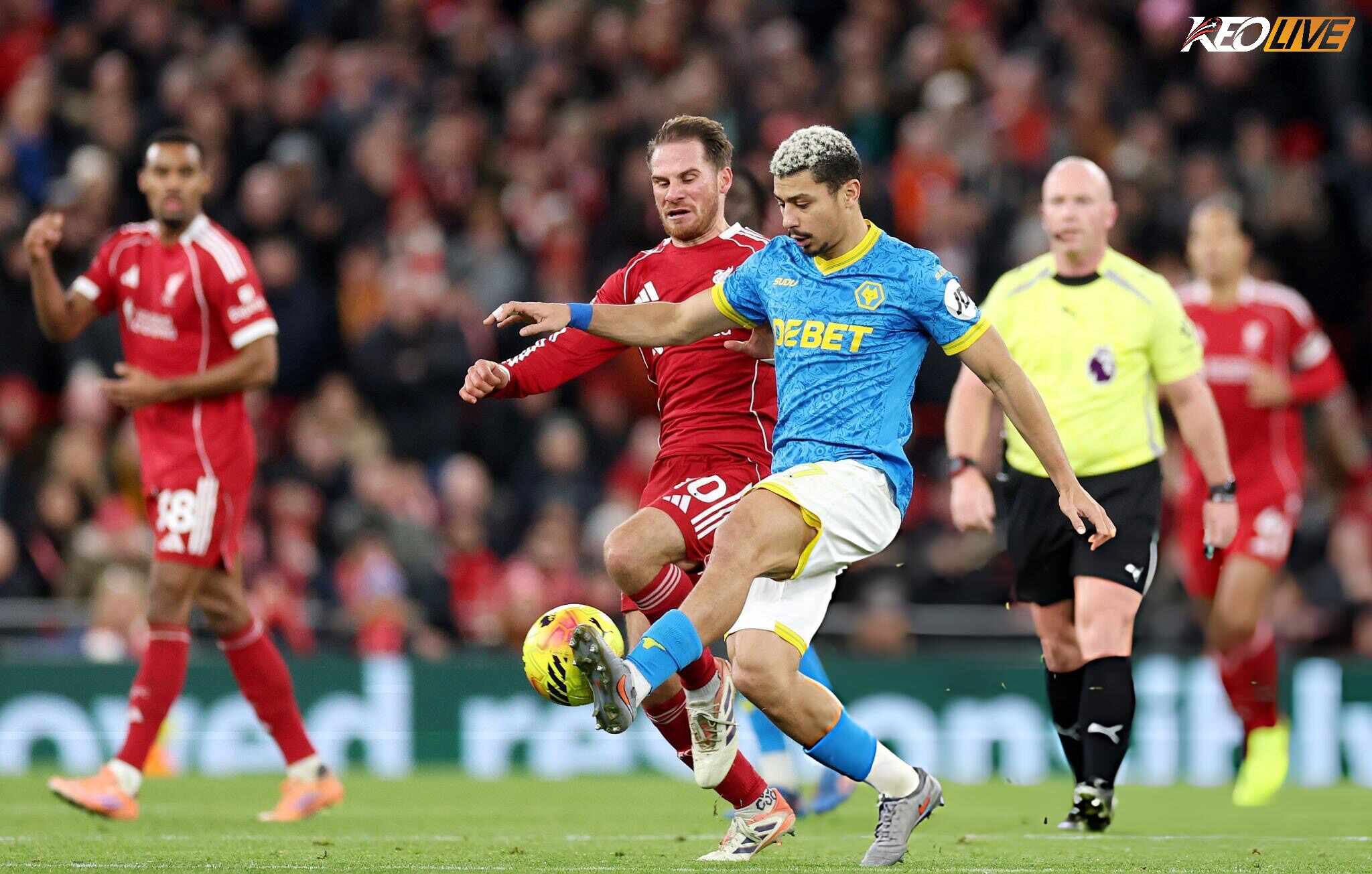 Wolves nỗ lực nhưng chỉ có thể đem về được 1 bàn thắng | Keolive