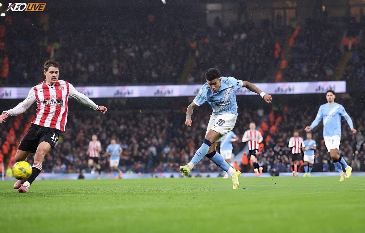 Bàn thắng có phần may mắn của Savinho | Keolive