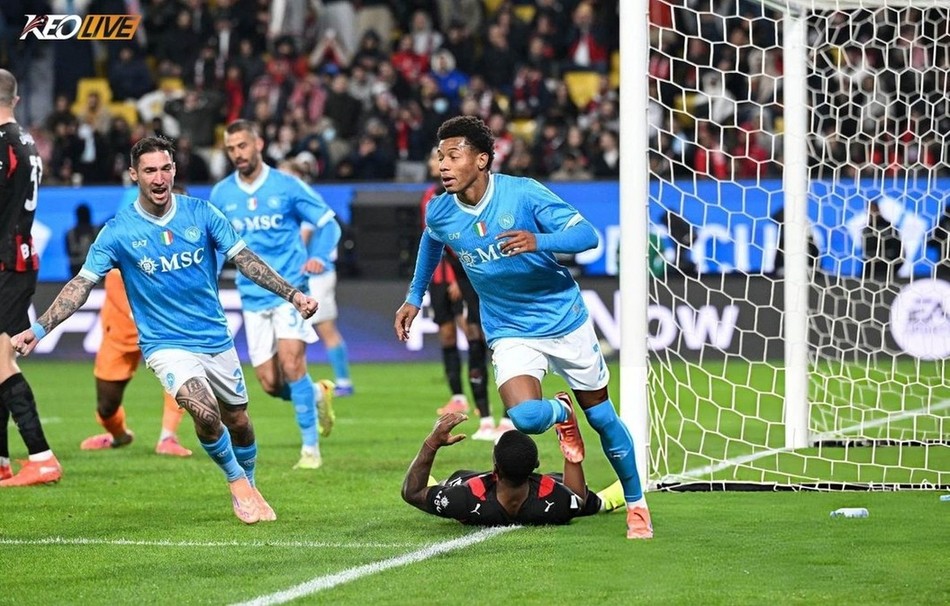 Bàn mở tỉ số của Neres | Keolive