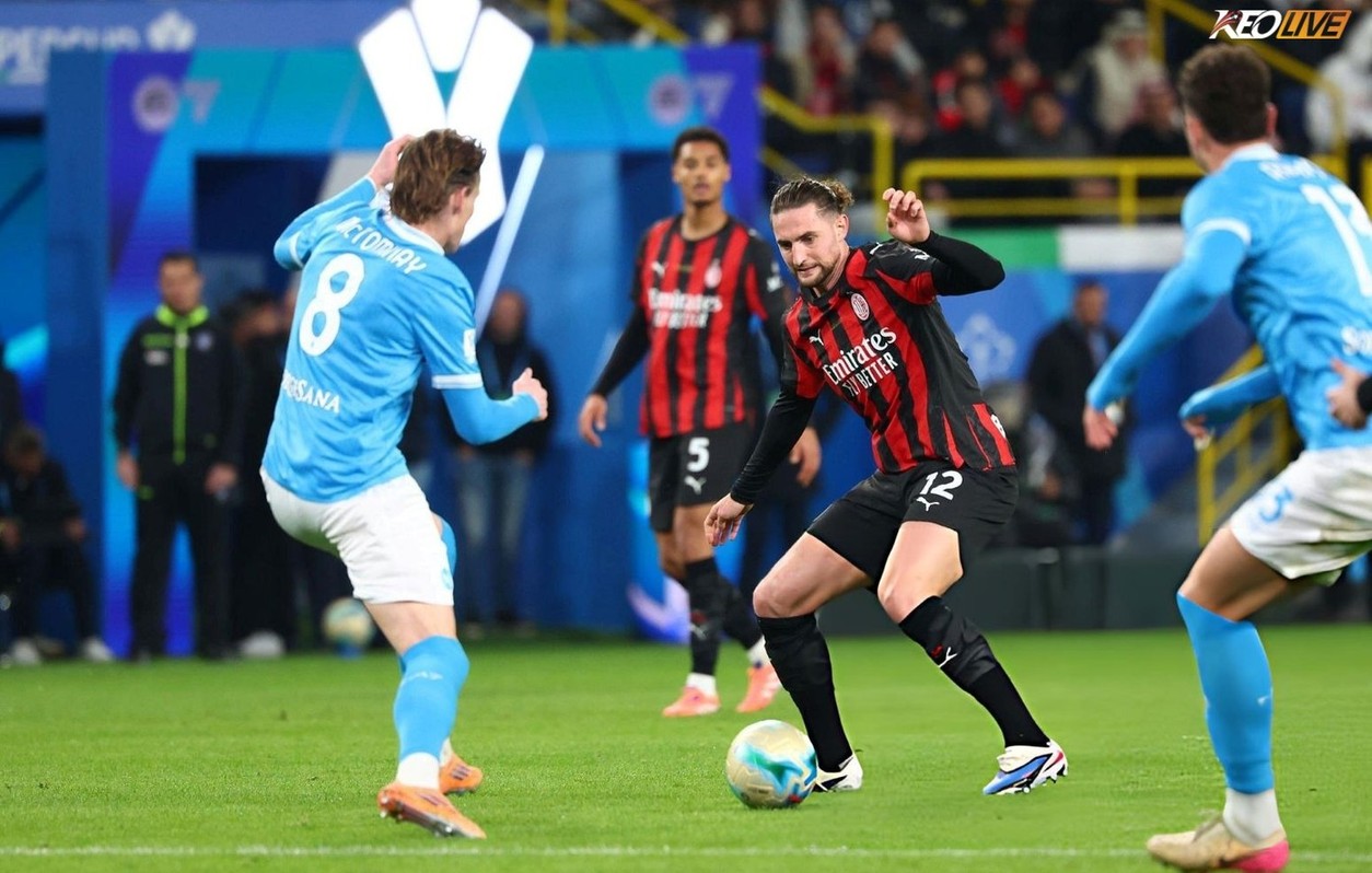 AC Milan hoàn toàn bị lép vế | Keolive