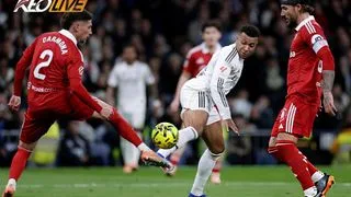 Hình ảnh cho bài Mbappé cân bằng kỷ lục Ronaldo, Real có chiến thắng thứ 3 liên tiếp