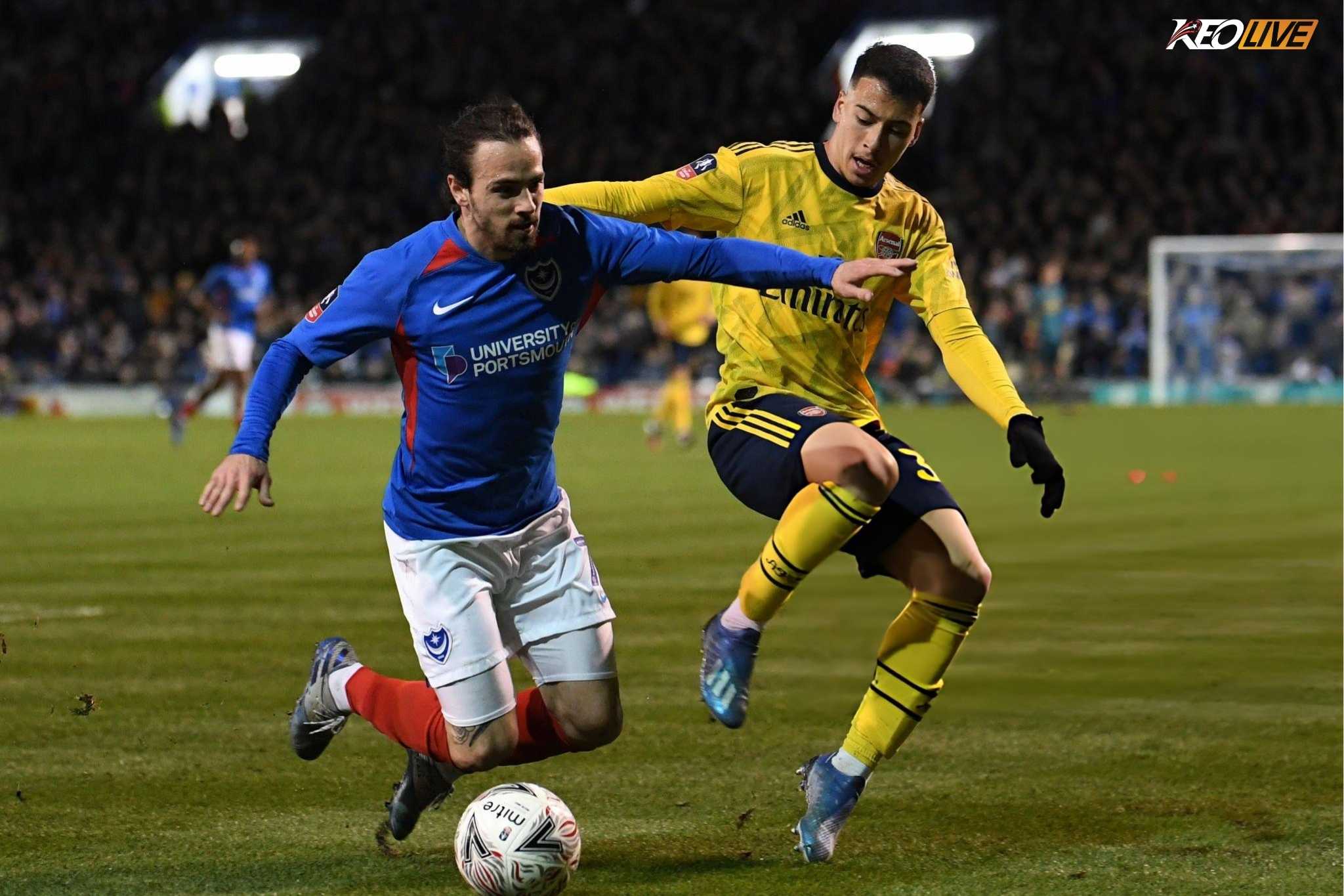 Lần gần nhất Arsenal đối đầu Portsmouth đã từ 2020 | Keolive