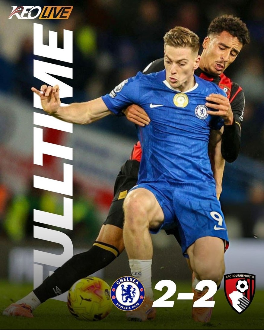 Chelsea 2-2 Bournemouth | Keolive