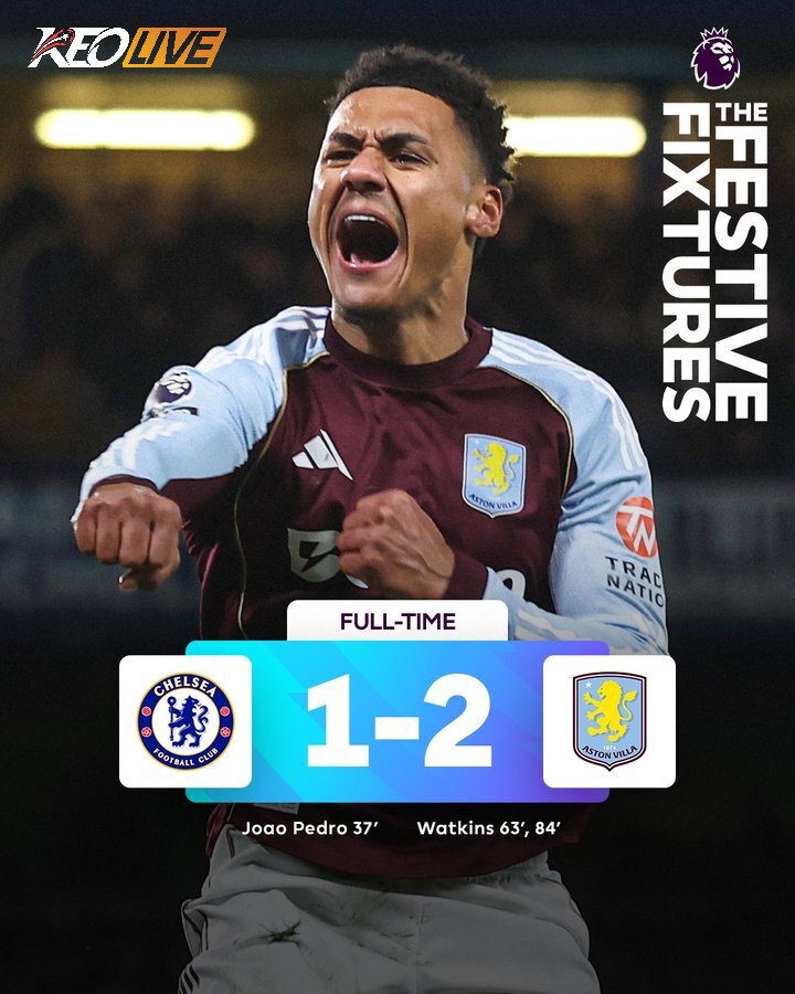 Chelsea 1-2 Aston Villa | Keolive