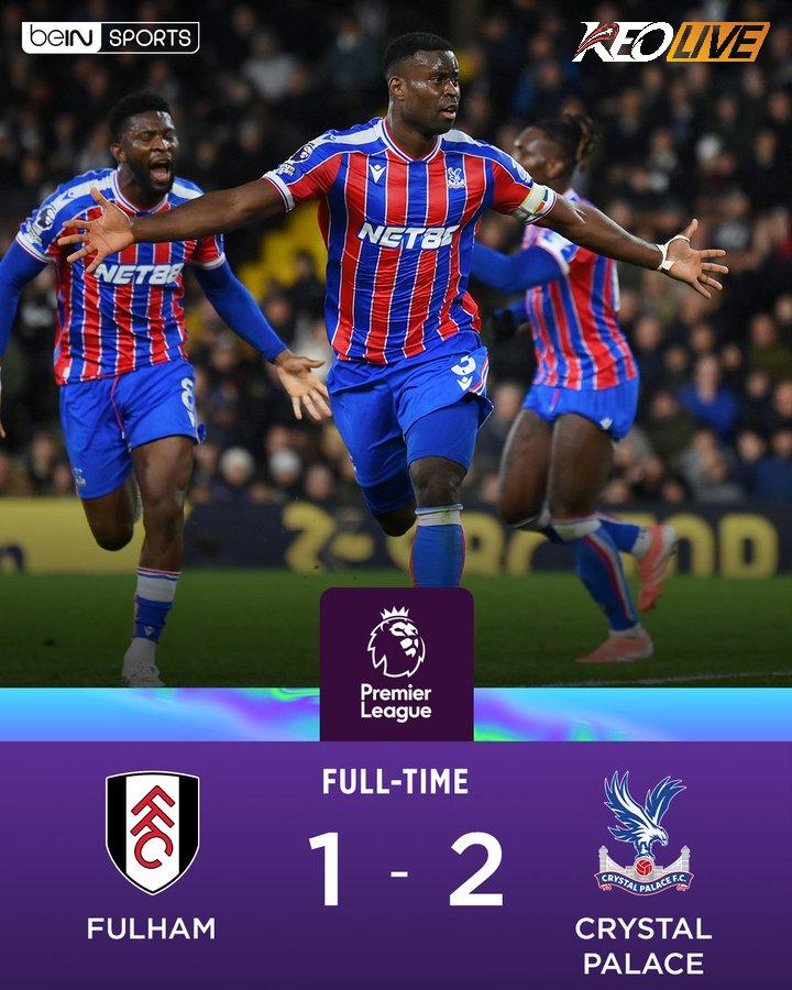 Fulham 1-2 Crystal Palace | Keolive