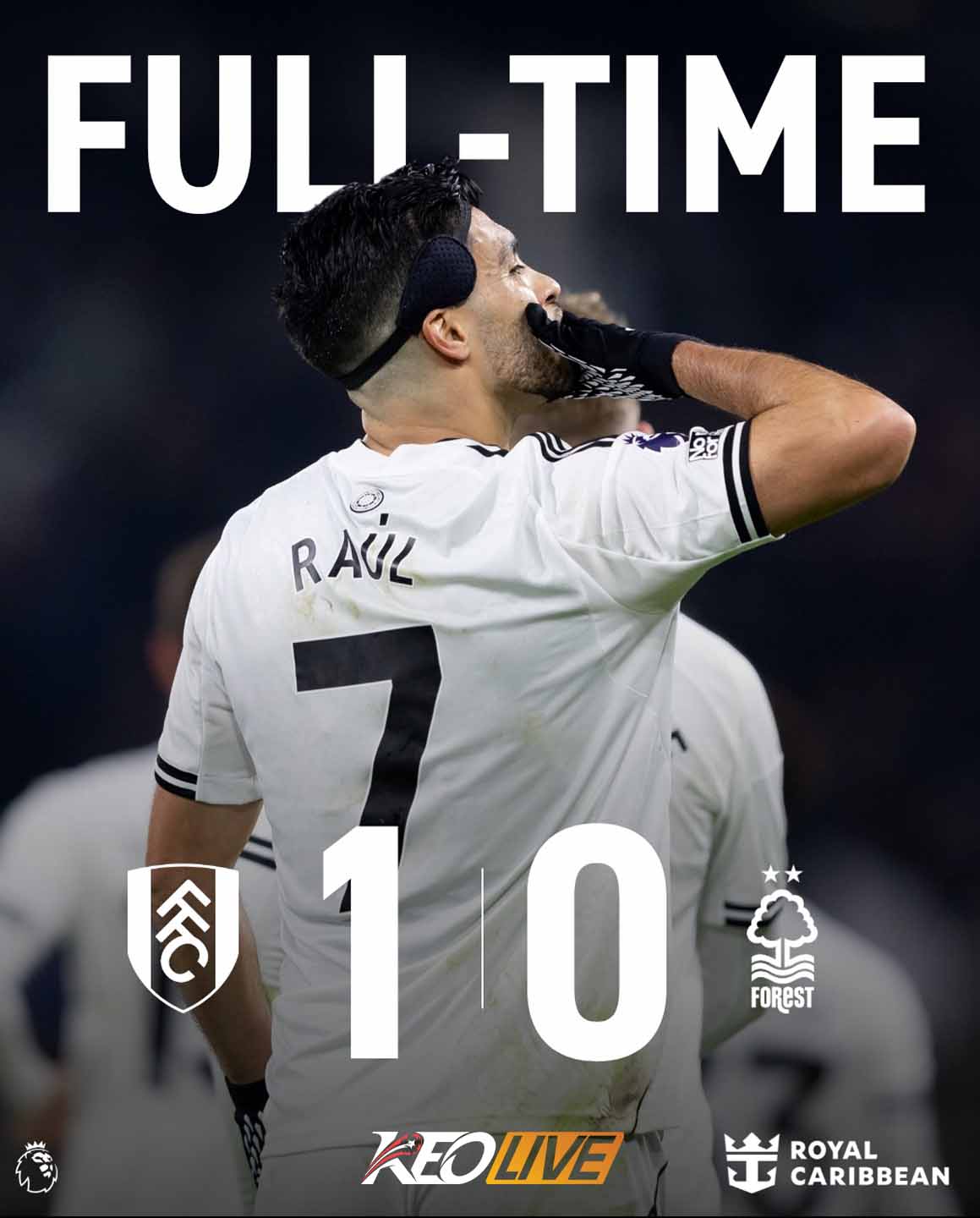 Fulham 1-0 Nottingham Forest | Keolive