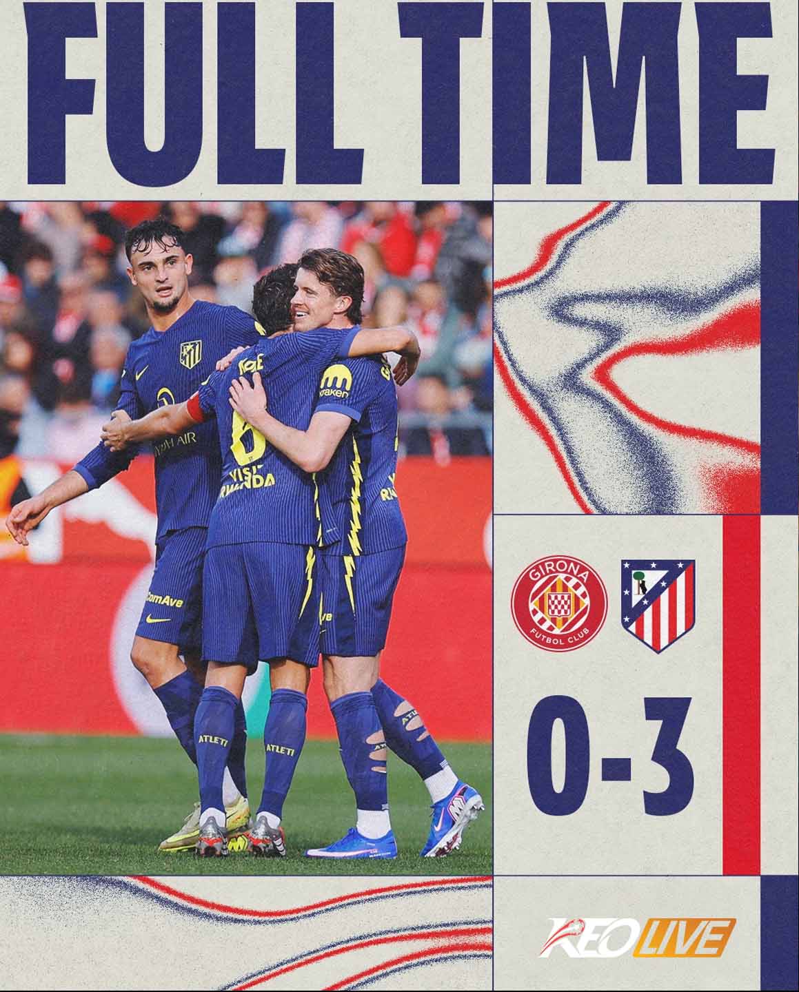 Girona 0-3 Atlético Madrid | Keolive