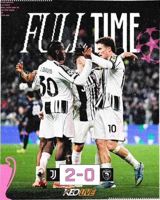 Juventus 2-0 Pafos FC | Keolive