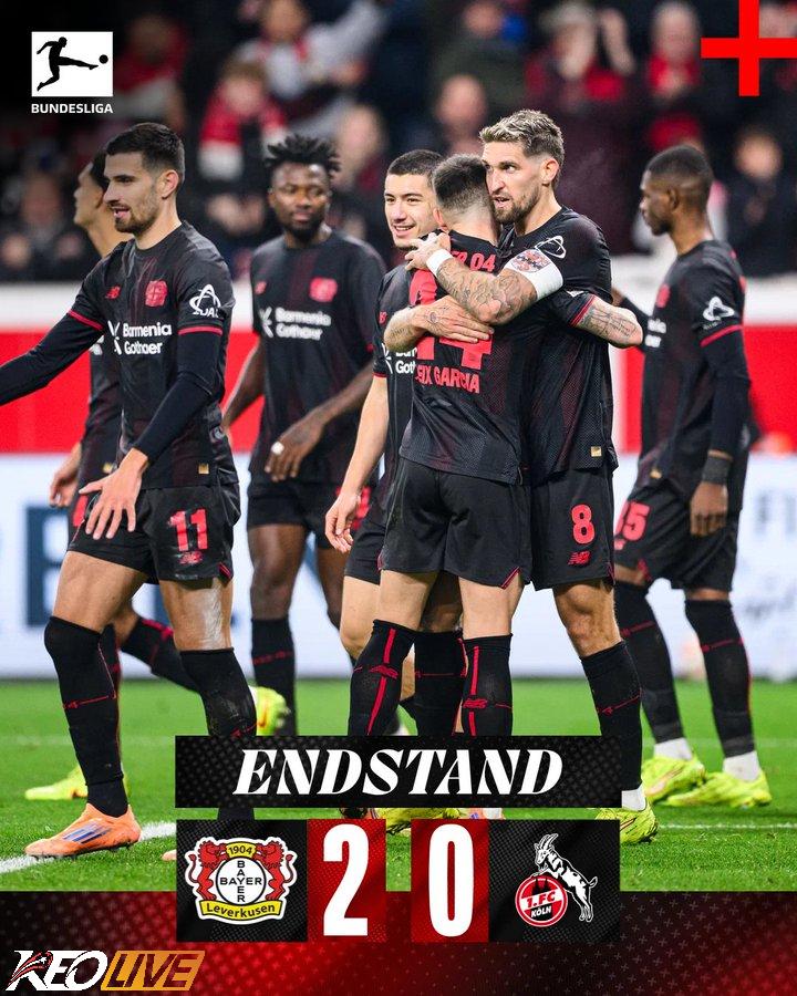 Leverkusen 2-0 Koln | Keolive