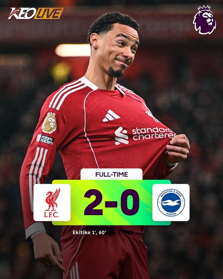 Liverpool 2-0 Brighton | Keolive