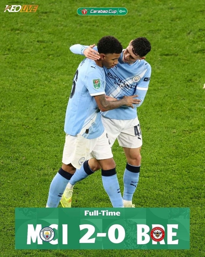 Manchester City 2-0 Brentford | Keolive