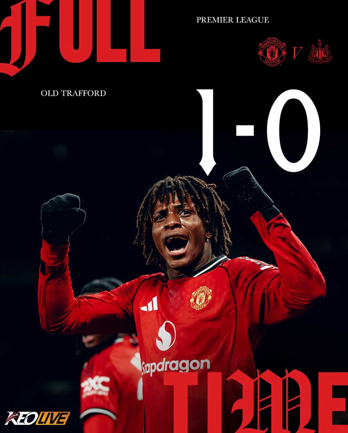 Manchester United 1-0 Newcastle | Keolive