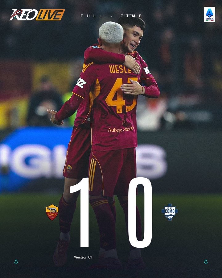 Roma 1-0 Como | Keolive