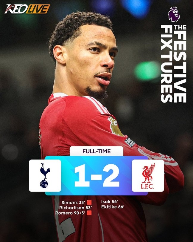 Tottenham 1-2 Liverpool | Keolive