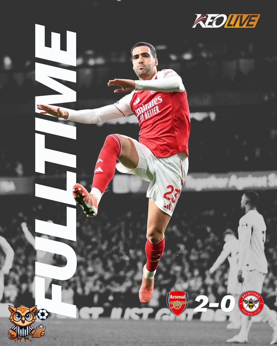Arsenal 2-0 Brentford | Keolive
