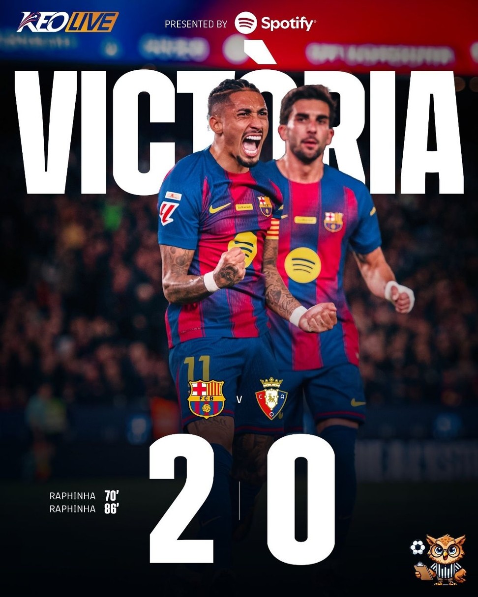 Barcelona 2-0 Osasuna | Keolive