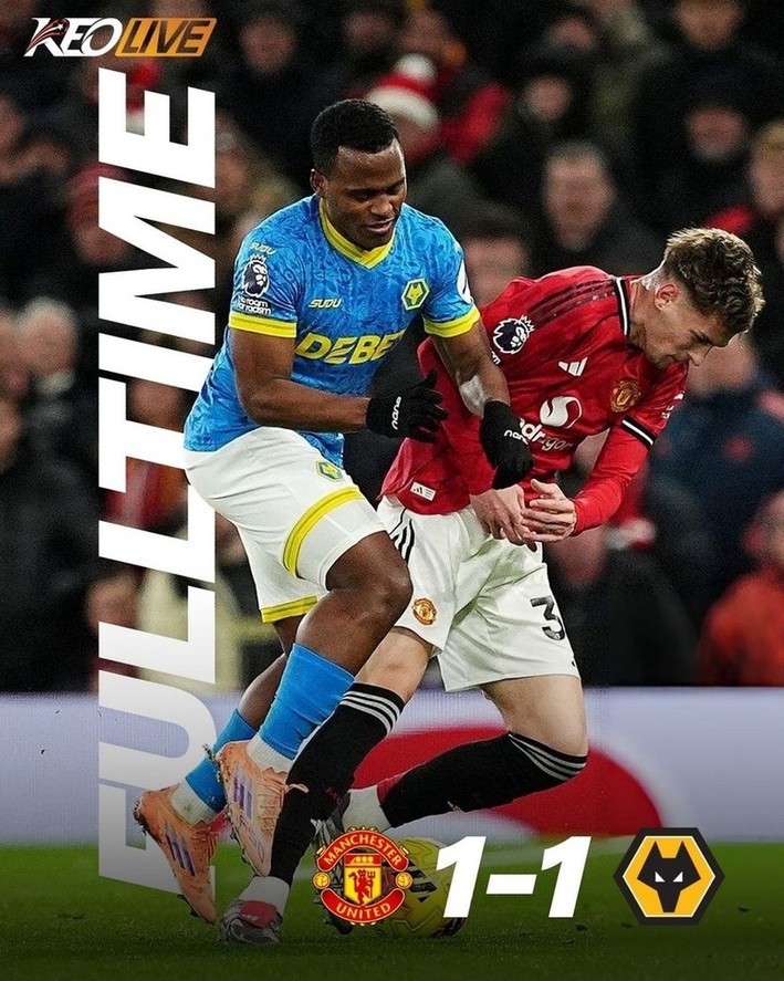 Manchester United 1-1 Wolves | Keolive