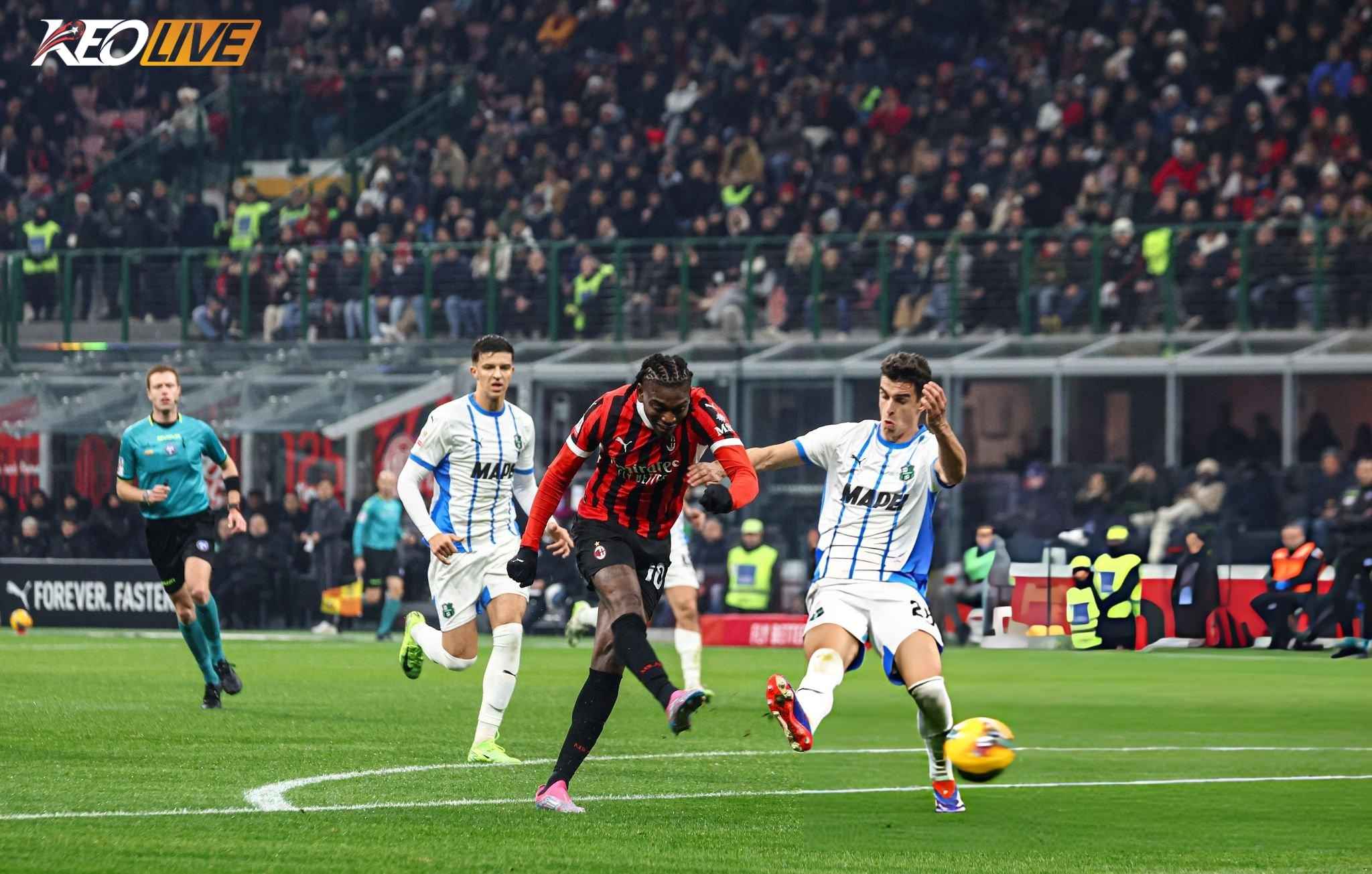 Lần gặp nhau gần nhất AC Milan vs Sassuolo | Keolive