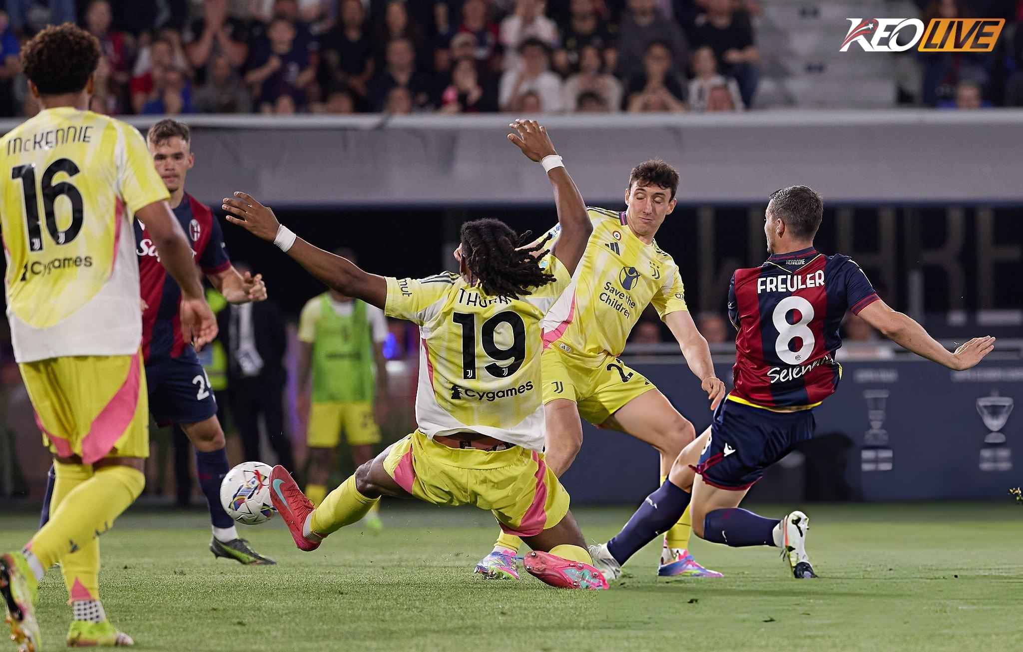 Lần gặp nhau gần nhất Bologna vs Juventus | Keolive