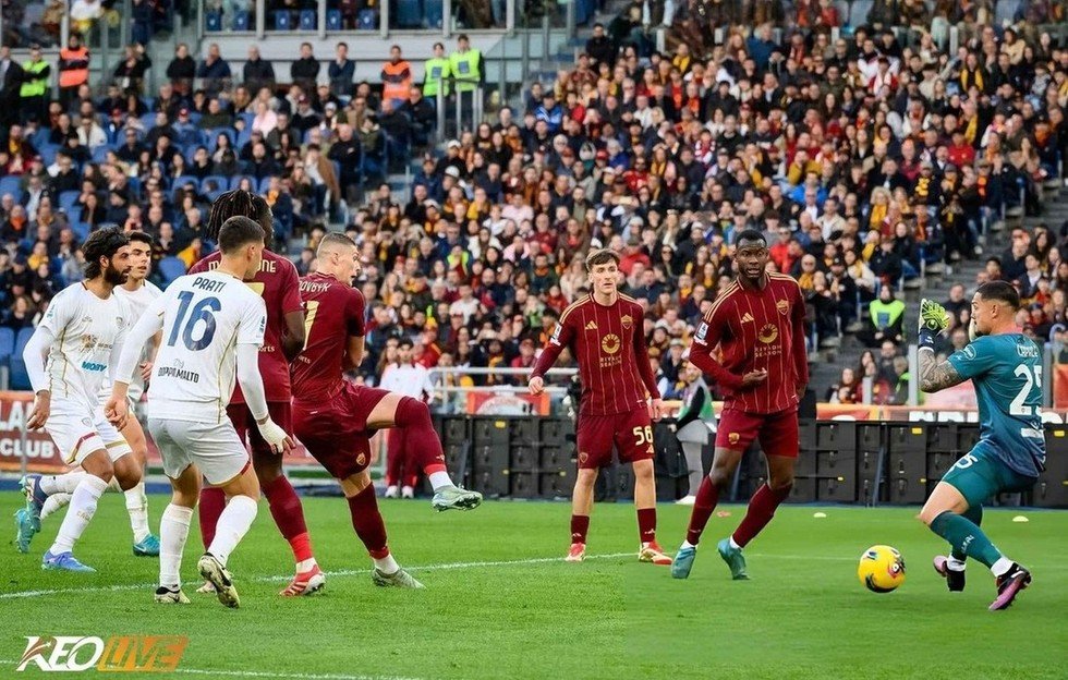 Lần gặp nhau gần nhất Cagliari vs Roma | Keolive