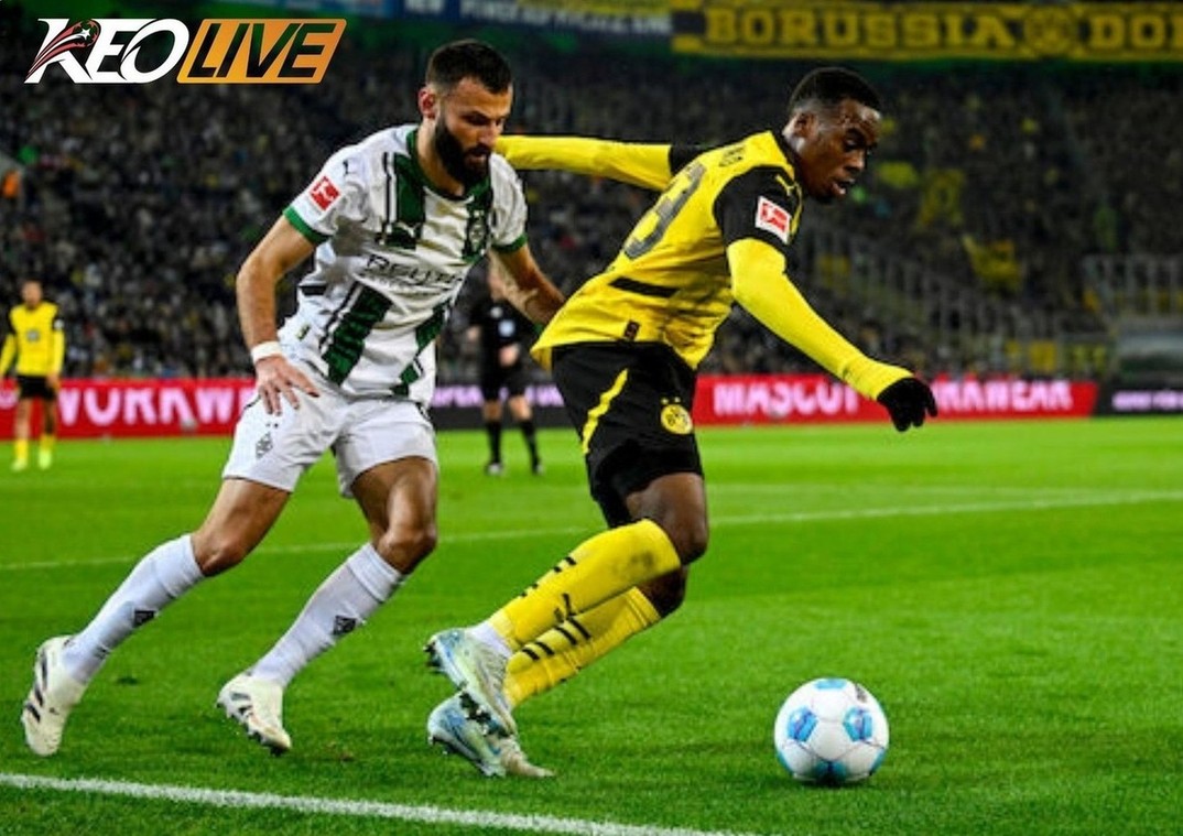 Lần gặp nhau gần nhất giữa Dortmund vs M'gladbach | Keolive