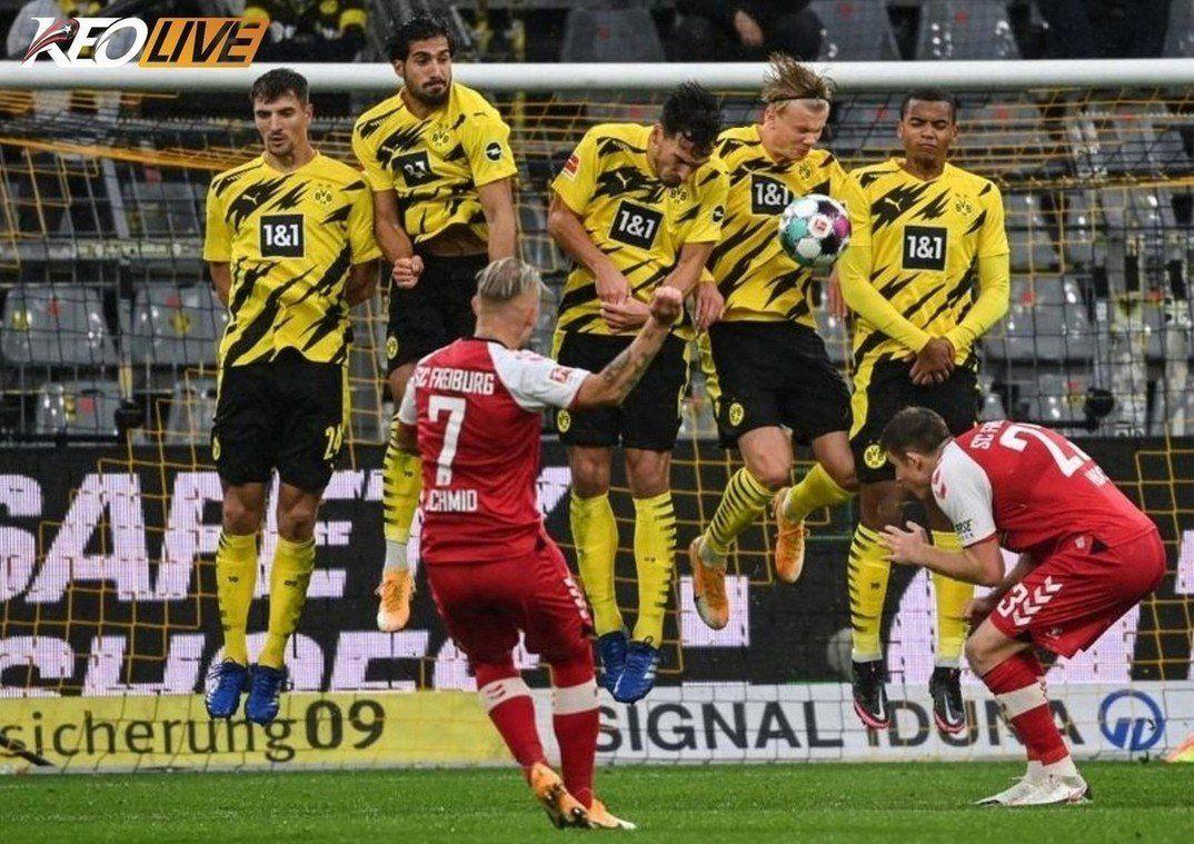 Lần gặp nhau gần nhất giữa Freiburg vs Dortmund | Keolive