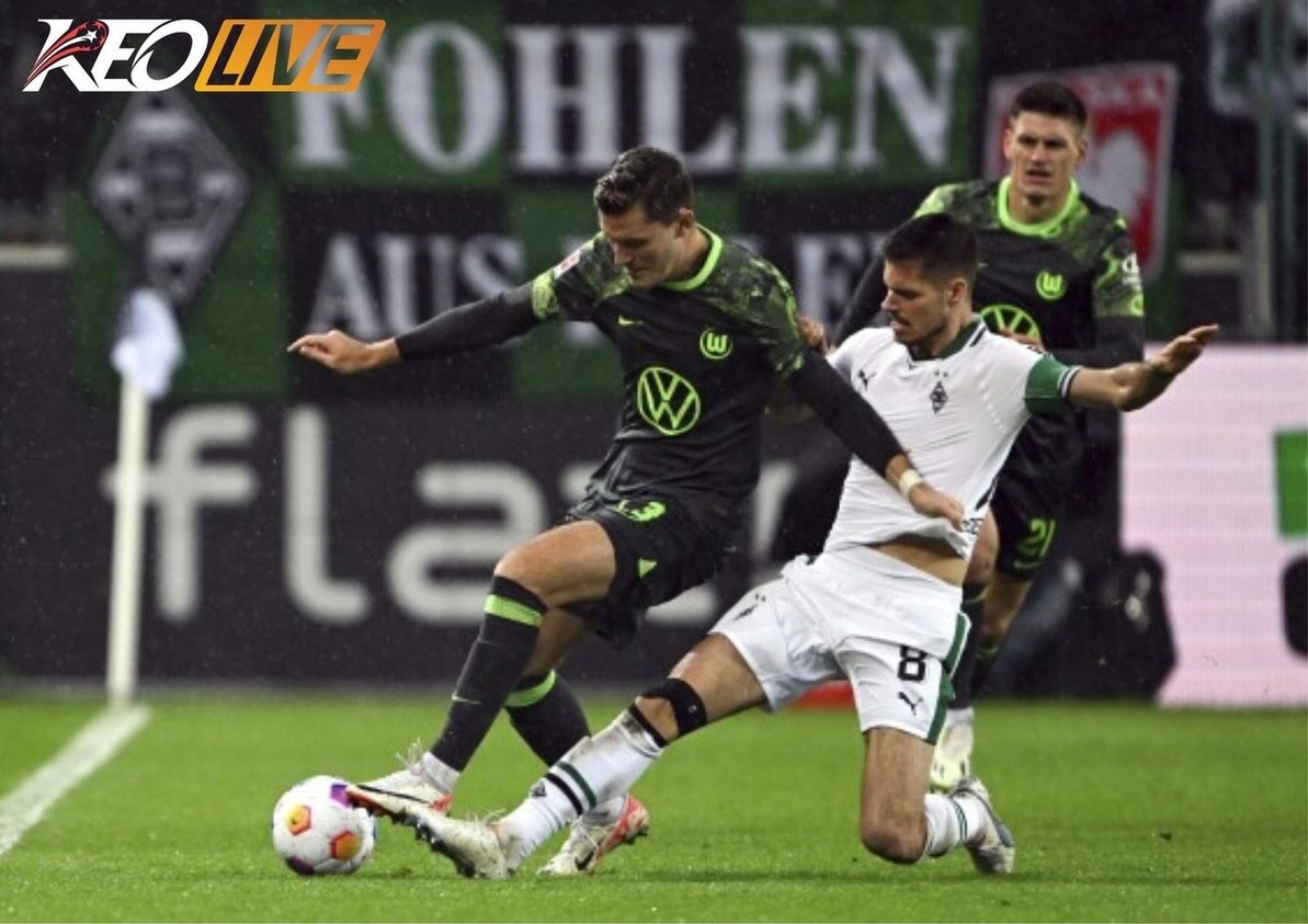 Lần gặp nhau gần nhất giữa M'gladbach vs Wolfburg | Keolive