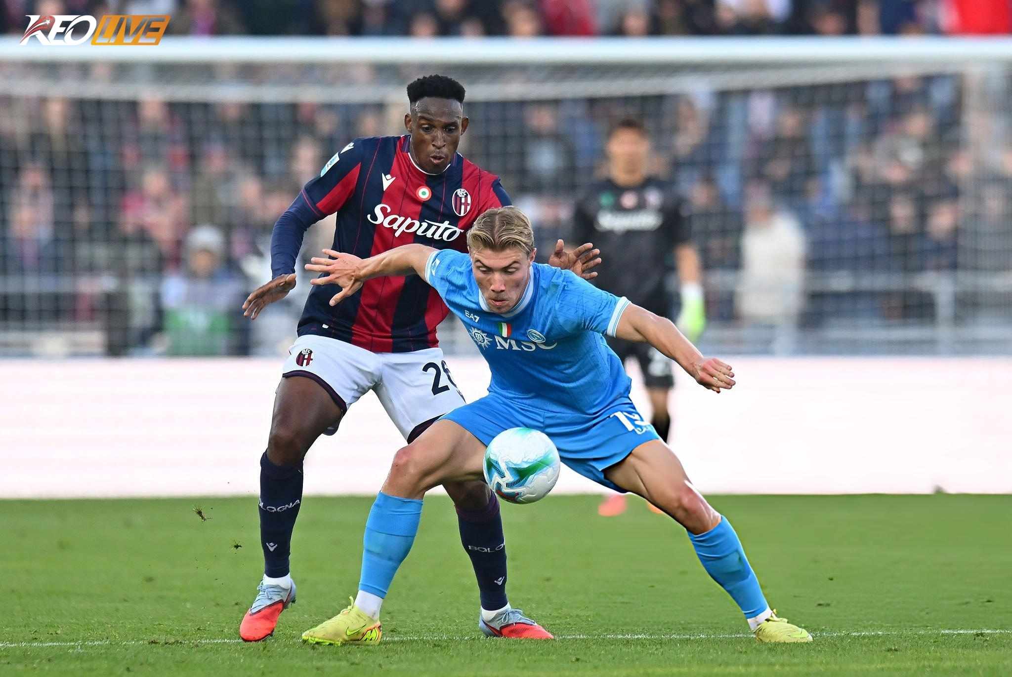 Lần gặp nhau gần nhất Napoli vs Bologna | Keolive
