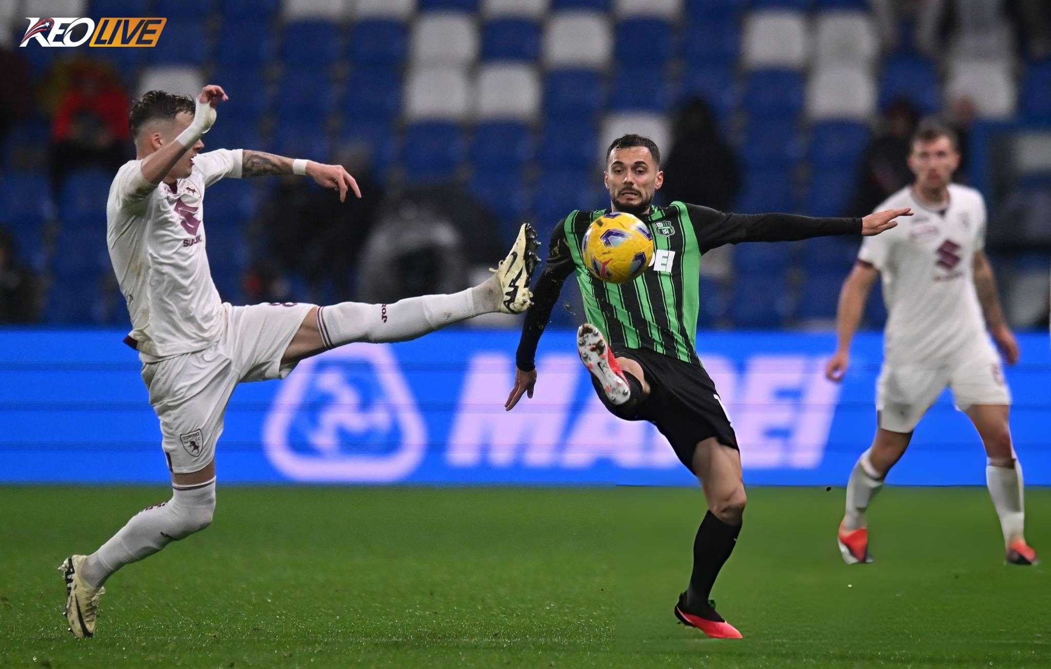 Lần gặp nhau gần nhất Sassuolo vs Torino | Keolive