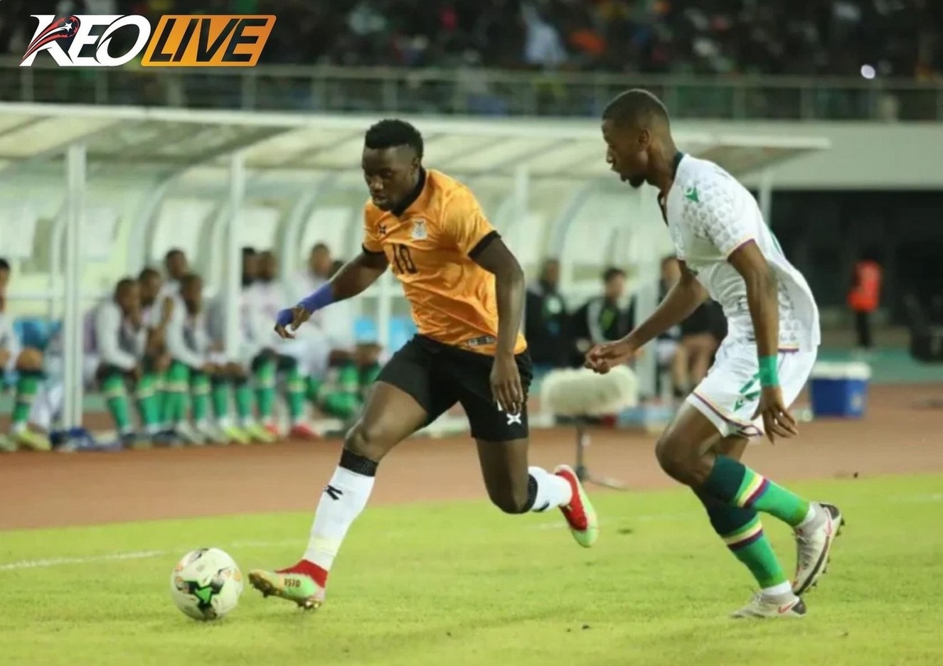 Lần gặp nhau gần nhất giữa Zambia vs Comoros | Keolive