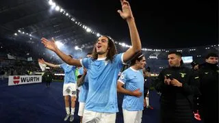 Hình ảnh cho bài Zaccagni đánh đầu ghi bàn phút 80, Lazio loại Milan khỏi Coppa Italia