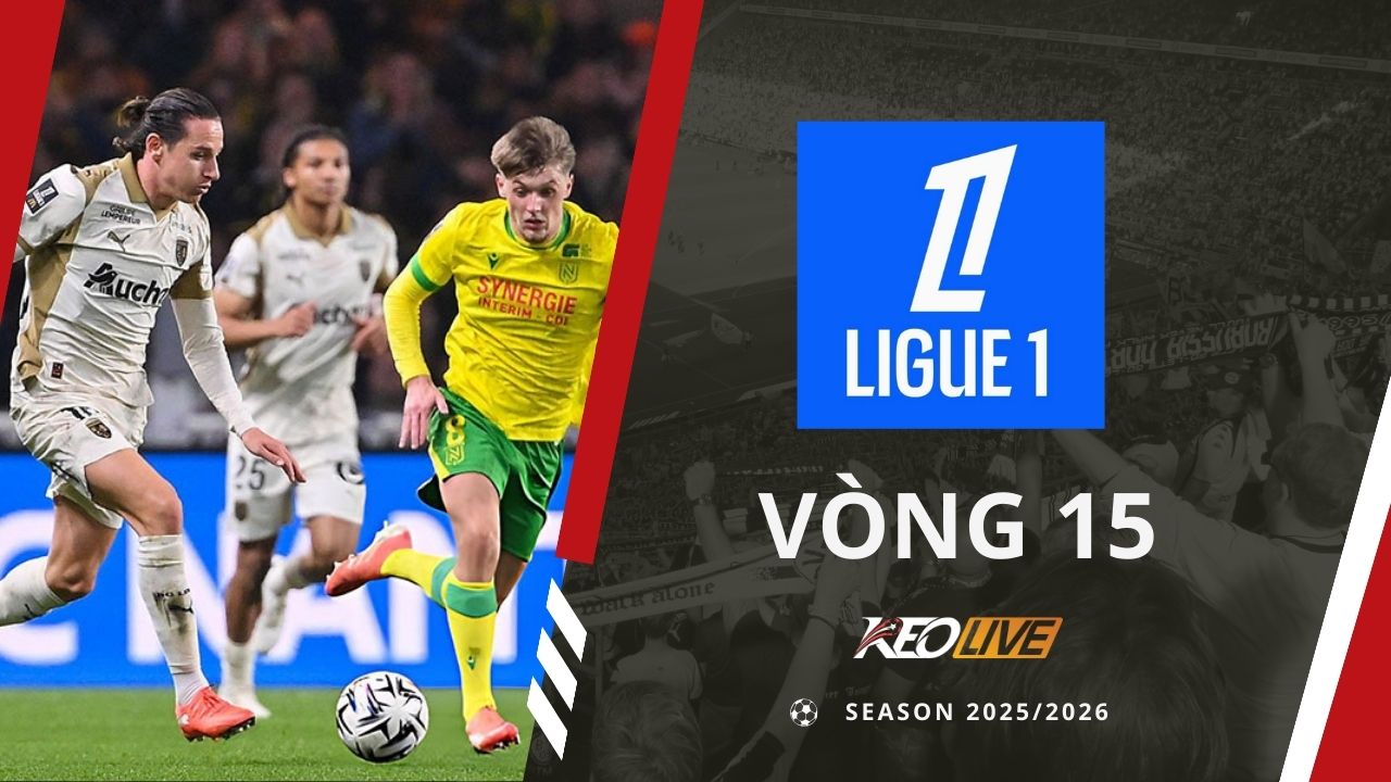 Vòng 15 Ligue 1 2025/26 | Keolive