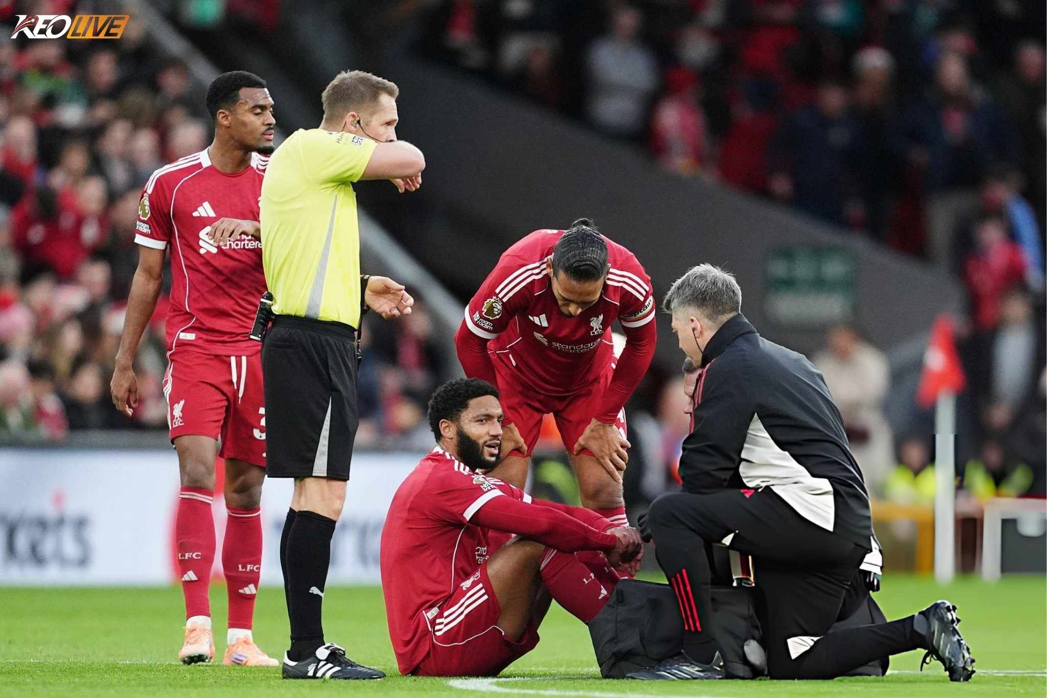 Chấn thương sớm của Gomez vô tình mở ra cơ hội cho Salah | Keolive