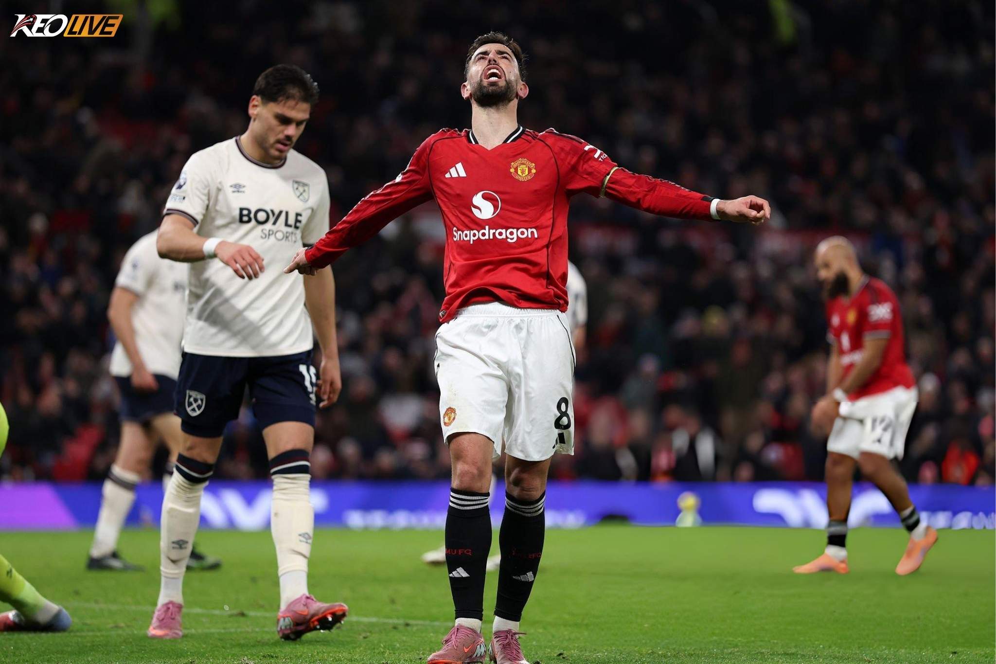 Bruno chưa thể một lần ghi bàn vào lưới West Ham dù đã tung ra 40 cú sút | Keolive