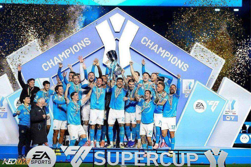 Chức vô địch đầu tiên của mùa giải 2025/26 của Napoli | Keolive