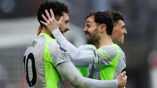 Hình ảnh cho bài Cherki toả sáng đúng lúc đem về 3 điểm cho Man City